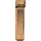 Ekena Millwork Thorton Craftsman Smooth Bracket w/ Offset Brace, Western Red Cedar, 5 1/2"W x 16"D x 24"H BKT0604X16X24THR04SWR - alternate 2